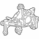 Toyota 42304-06270 Carrier Sub-Assembly, Rear Axle, Passenger Side