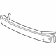 Toyota 52021-21040 Impact Bar, Front
