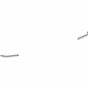Toyota 76821-02220 Filler Molding Protector