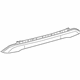 Toyota 76811-02964 Filler Molding, Rear