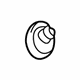 Toyota 85143-08010 Wiper Arm Grommet, Rear