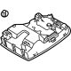 Toyota 63650-0E431-B0 Map Lamp Assembly, Gray