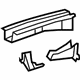Toyota 57615-01904 Rail End, Rear Passenger Side