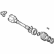 Toyota 43030-44021 Inner CV Joint, Passenger Side