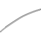 Toyota 75965-62020 Black Out Tape, Passenger Side
