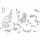 Toyota 71200-0CB20-B3 Seat Assembly, Gray, Front Driver Side