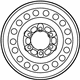 Toyota 42611-35231 Wheel, Steel