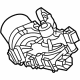 Toyota 85110-42270 Wiper Motor, Front