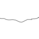 Toyota 53630-0E090 Release Cable, Front