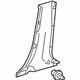 Toyota 62413-06190-B0 Lower Center Pillar Trim, Gray, Passenger Side