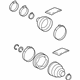 Toyota 04428-47066 Axle Seal, Driver Side