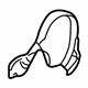 Toyota 71861-AA070-B0 Inner Cover, Passenger Side