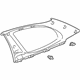 Toyota 62470-52020-B0 Upper Quarter Trim, Gray, Inner Passenger Side