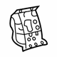 Toyota 61711-48020 Roof Reinforcement, Outer Passenger Side