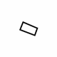 Toyota 72615-0C050-B0 Striker Cover, Gray, Rear