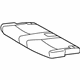 Toyota 79021-48010-A2 Seat Cover, Rear