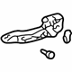 Toyota 69203-42020 Handle, Outside Frame, Passenger Side