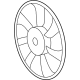 Toyota 16361-37100 Fan Blade, Driver Side