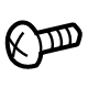 Toyota 90099-04634 Fan Blade Bolt