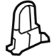 Toyota 53715-42020 Rear Extension, Passenger Side
