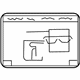Toyota 17792-21030 Info Label
