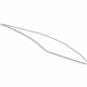 Toyota 64801-02140 Back Glass, Rear