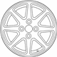 Toyota 42611-47030 Wheel, Alloy