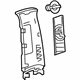 Toyota 62410-02240-C0 Upper Center Pillar Trim, Passenger Side