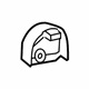 Toyota 72995-0C050-B0 Recline Cover, Gray, Outer Passenger Side
