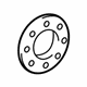 Toyota 32117-20060 Flywheel Spacer, Rear