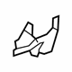 Toyota 71538-WB001 Inner Cover, Driver Side