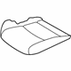 Toyota 71072-WB002 Cushion Cover, Black/Gray, Driver Side