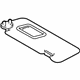Toyota 74310-0DD31-B0 Sunvisor, Passenger Side