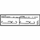 Toyota 88723-0C030 Caution Label