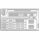 Toyota 42661-WB002 Tire Info Label
