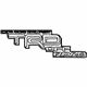 Toyota 75996-04050-A0 Decal, White, Rear Passenger Side