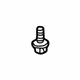 Toyota 90119-10918 Front Plate Bolt