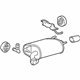 Toyota 17430-0V040 Rear Muffler Toyota 17430-0V040 Rear Muffler