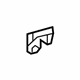 Toyota 51402-12020 Inner Rail Bracket, Driver Side