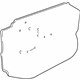Toyota 67831-47020 Water Deflector, Passenger Side