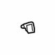 Toyota 64818-47050 Lower Glass Spacer, Passenger Side