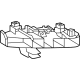 Toyota 52562-0C030 Retainer, Upper Passenger Side