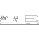 Toyota 74558-78010 Battery Label
