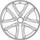 Toyota 42611-06740 Wheel, Alloy
