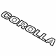 Toyota 75442-02181 Nameplate, Rear