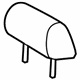 Toyota 71940-02B50-B1 Headrest, Outer, Gray, Rear