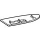 Toyota 63488-08030 Cushion, Rear Passenger Side