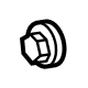 Toyota 90069-33044 Turbocharger Nut