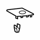 Toyota 55472-0T010-C0 Speaker Trim Panel, Driver Side
