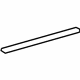 Toyota 75555-35030-A0 Roof Molding, White